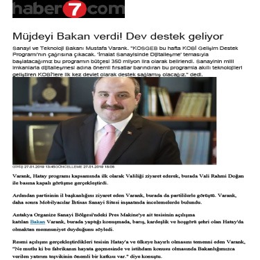 Müjdeyi Bakan verdi! Dev destek geliyor